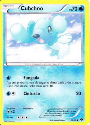 Imagem de Cubchoo - Pokémon TCG