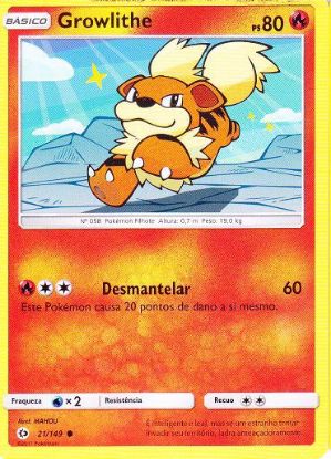 Imagem de Growlithe - Pokémon TCG