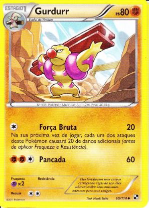 Imagem de Gurdurr - Pokémon TCG