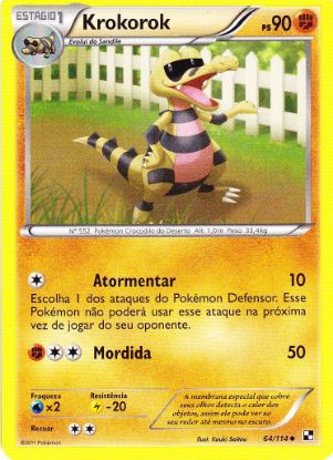 Imagem de Krokorok - Pokémon TCG