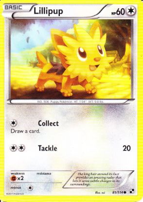 Imagem de Lillipup - Pokémon TCG