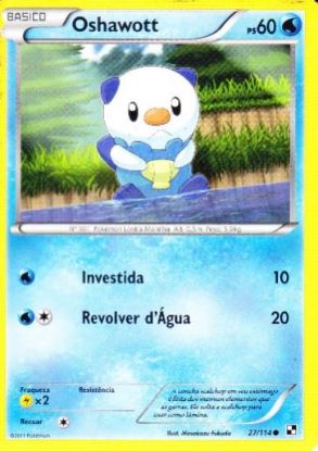 Imagem de Oshawott - Pokémon TCG