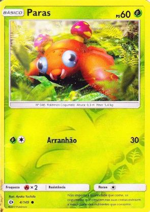 Imagem de Paras - Pokémon TCG