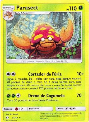 Imagem de Parasect - Pokémon TCG