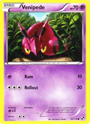 Imagem de Venipede - Pokémon TCG