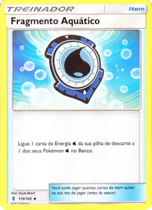 Imagem de Fragmento Aquático - Pokémon TCG