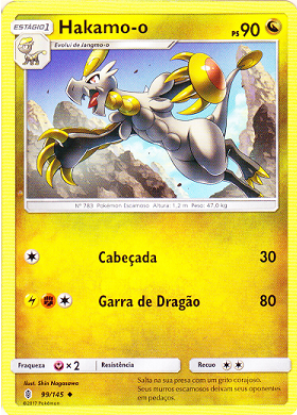 Imagem de Hakamo-o - Pokémon TCG