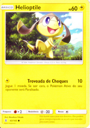 Imagem de Helioptile - Pokémon TCG