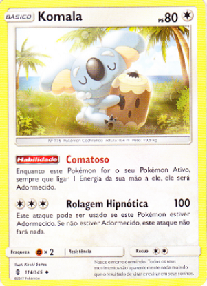 Imagem de Komala - Pokémon TCG