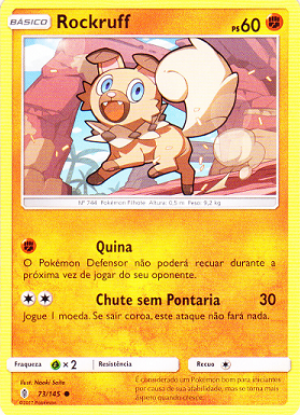 Imagem de Rockruff - Pokémon TCG