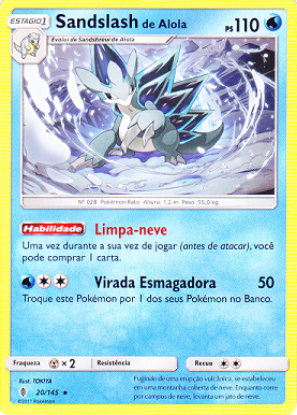 Imagem de Sandslash de Alola - Pokémon TCG