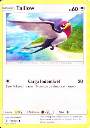 Imagem de Taillow - Pokémon TCG