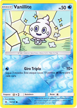 Imagem de Vanillite (HOLO) - Pokémon TCG