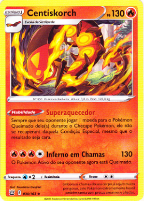 Imagem de Centiskorch - Pokémon TCG