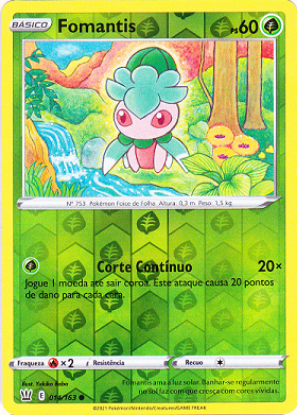 Imagem de Fomantis (HOLO) - Pokémon TCG