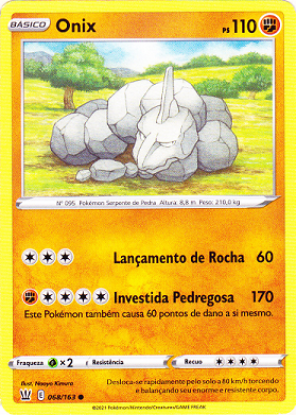 Imagem de Onix - Pokémon TCG