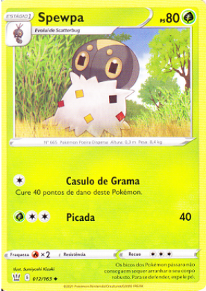 Imagem de Spewpa - Pokémon TCG