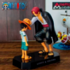 Imagem de Action Figure One Piece - Shanks e Luffy (Cenário Icônico)