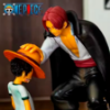 Imagem de Action Figure One Piece - Shanks e Luffy (Cenário Icônico)