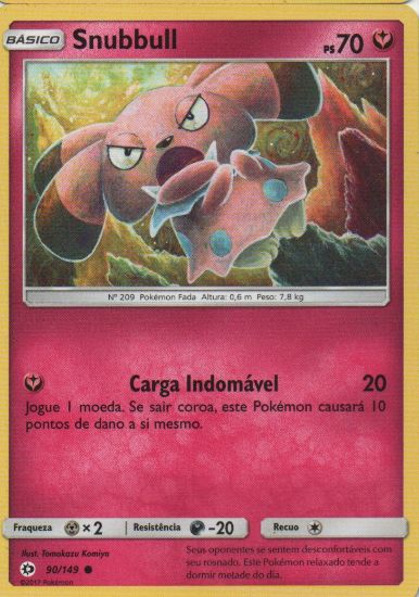 Imagem de Snubbull  - Pokémon TCG