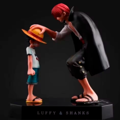 Imagem de Actio,,n Figure One Piece - Shanks e Luffy (Cenário Icônico) - Copiar
