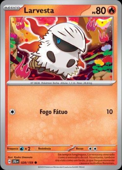 Imagem de Larvesta  - Pokémon TCG