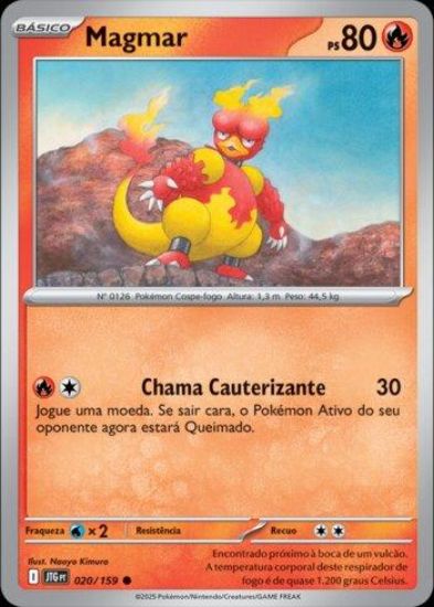 Imagem de Magmar - Pokémon TCG