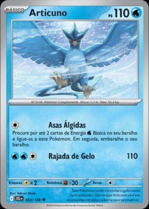 Imagem de Articuno Hologafico - Pokémon TCG