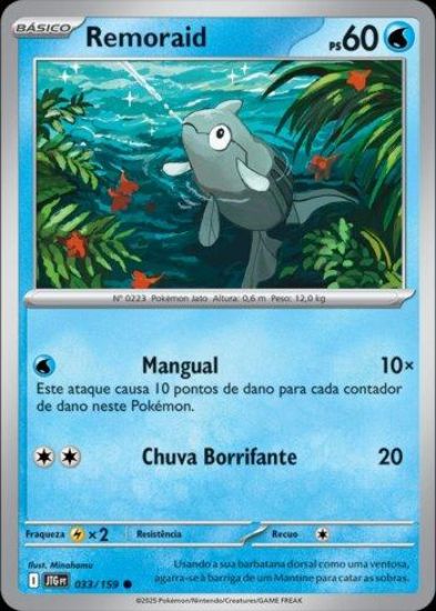 Imagem de Remoraid Hologáfico - Pokémon TCG