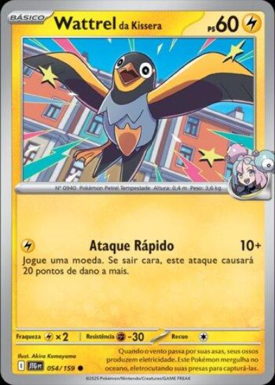 Imagem de Wattrel da Kissera - Pokémon TCG