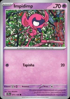 Imagem de Impidimp Holográfico - Pokémon TCG