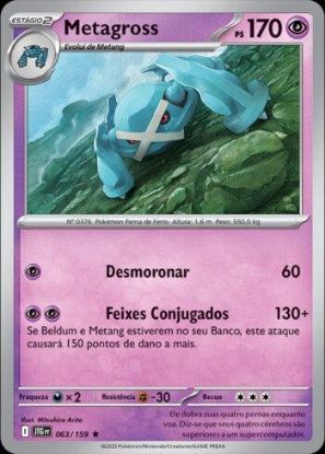 Imagem de Metagross Hologáfico - Pokémon TCG