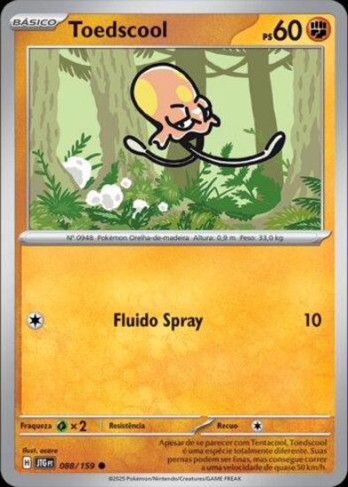 Imagem de Toedscool - Pokémon TCG