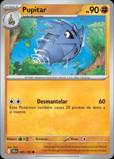 Imagem de Pupitar - Pokémon TCG