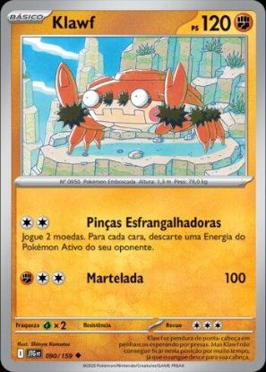 Imagem de Klawf - Pokémon TCG