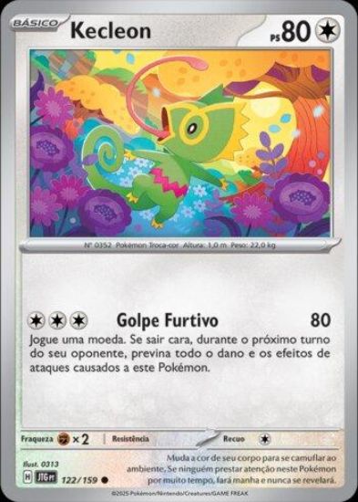 Imagem de Kecleon Holográfico - Pokémon TCG