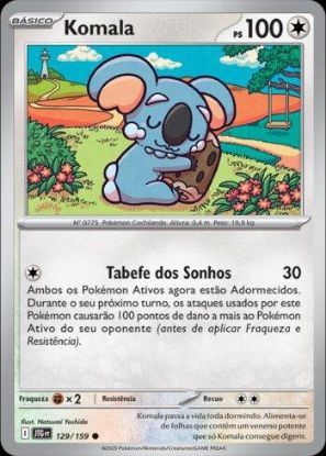 Imagem de Komala - Pokémon TCG