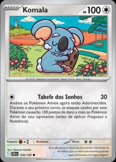 Imagem de Komala - Pokémon TCG