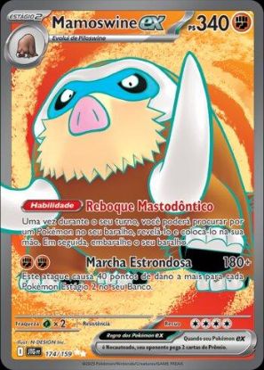 Imagem de Mamoswine EX- Pokémon TCG