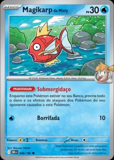 Imagem de Magikarp da Misty - Pokémon TCG