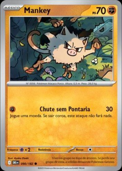 Imagem de Mankey - Pokémon TCG