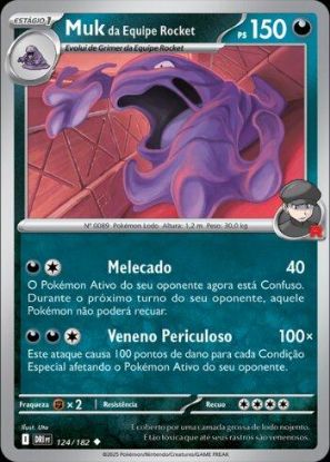 Imagem de Muk da  Equipe Rocket -  Pokémon TCG