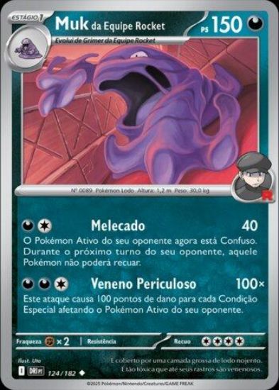 Imagem de Muk da  Equipe Rocket -  Pokémon TCG