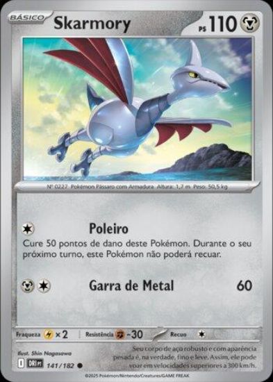 Imagem de Skarmory Hologáfico -  Pokémon TCG