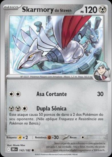 Imagem de Skarmory do Steven -  Pokémon TCG