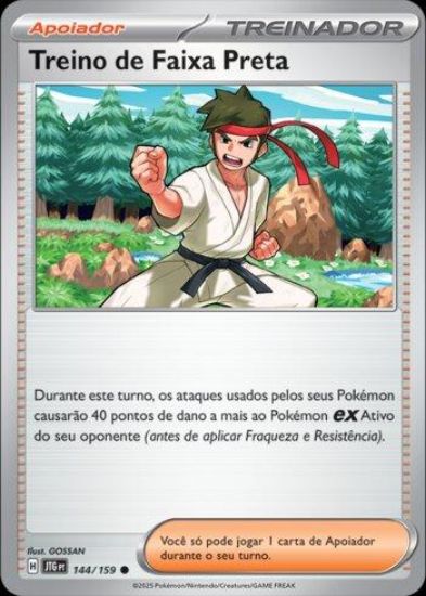 Imagem de Treino de Faixa Preta - Pokémon TCG