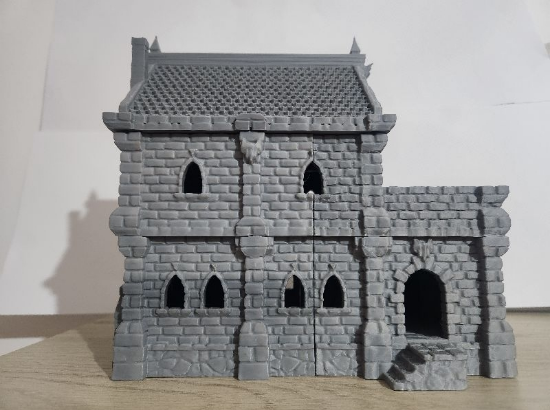 Imagem de Miniatura Casa de RPG 3D – Modular e Detalhada